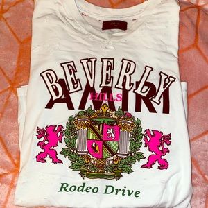 Authentic Beverly Hills Amiri White Shirt